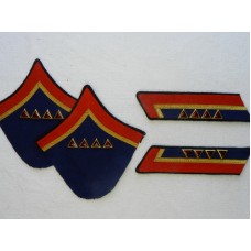 Петлицы. Рядовой состав. КАВАЛЕРИЯ, Курсант- Старшина, обр. 1940г.